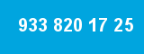 933 820 17 25